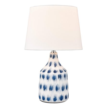 ELK HOME Colmar 18'' High 1-Light Table Lamp - Blue S019-7270